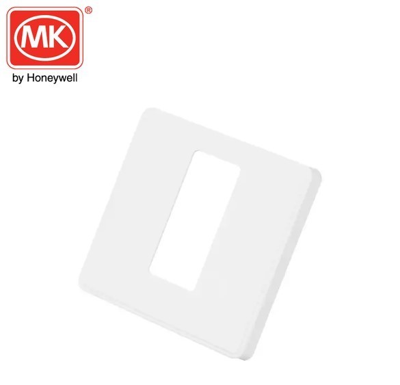 MK MHFP012WHI 1 Gang 50A DP Switch with Neon Front Plate White