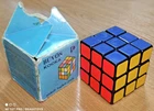 VINTAGE RUBIKS CUBE BŰVÖS KOCKA PUZZLE TRAIL BOX POLITECHNIKA HUNGARY TOY 1st