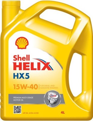 For Shell Helix HX5 15W40 4L Engine Oil 15W40 4L Helix 550046285 Engine Oil Hel