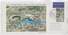 GERMANY 1972 OLYMPIC GAMES MUNICH M/S FDC (CK320)