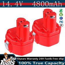 2x PA14 14.4 Volt PA14 1435 1420 14.4V Ni-MH Battery 1434 1433 4.8Ah for MAKITA