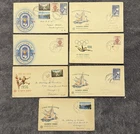 1956 Melbourne Olympics Australia FDC Lot (7) WCS & Official Souvenir, Pictorial