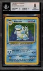 Pokemon Blastoise Base Set 1st Edition SPANISH Holo Rare #2 BGS 8