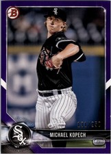 2018 Bowman Prospects Purple #BP86 Michael Kopech /250 - BB