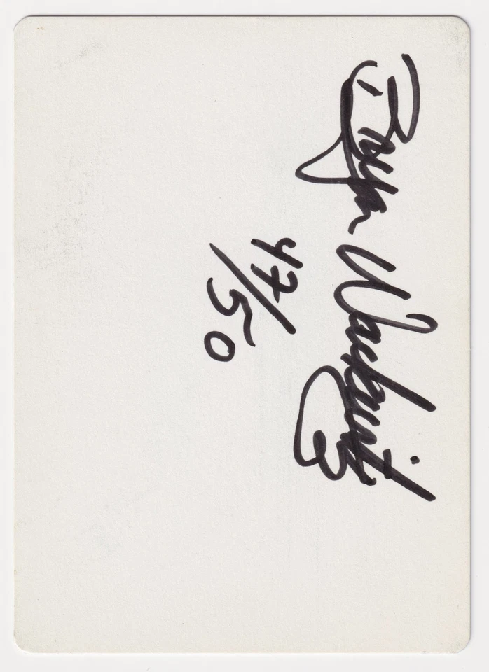 Miscut Signed Shatter Proof MP Ice Age Artist Bryon Wackwitz MTG Magic AP 47/50! - Image 2 of 2