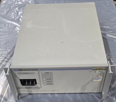 CALIFORNIA INSTURMENTS 5001iX-NO 5kVA POWER SOURCE USED