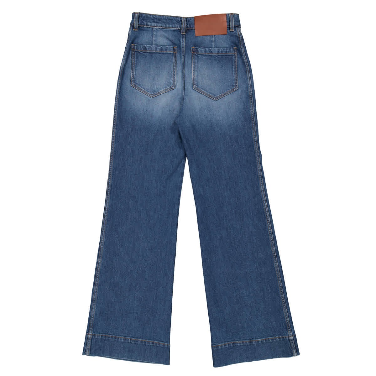 Victoria Beckham Wide Leg Denim Trousers, Size 24 | eBay