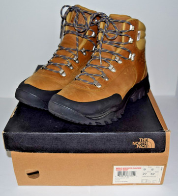 THE NORTH FACE Archive Glacier Point Snow Leather Boots Men s Size 9 US