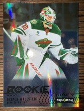 2024-25 Upper Deck Synergy - Rookie Journey Jesper Wallstedt #RJ-12 Away (RC)