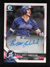 2018 Bowman Chrome Prospect Auto Brett Cumberland #CPA-BC Auto uk2