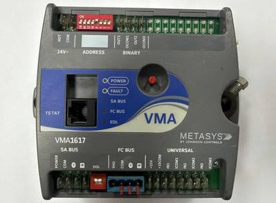 Johnson Controls METASYS VMA1617 Contract 1126 SDC-70-000-07-000-R-P
