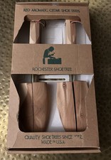 Rochester Shoe Co. Cedar Wood Shoe Stretcher Tree Size L Fits Shoes 10W-12M New