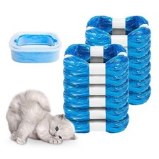 12 Pack Cat Litter Refills, with Genie Bag Refills, Scented, Blue