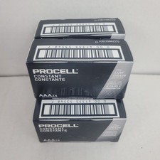 PROCELL AAA Alkaline Batteries 24-Pack X5 120 Constant Power for Low Drain New