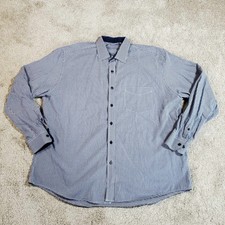 Tasso Elba Button Up Shirt Men's XL Long Sleeves Cotton