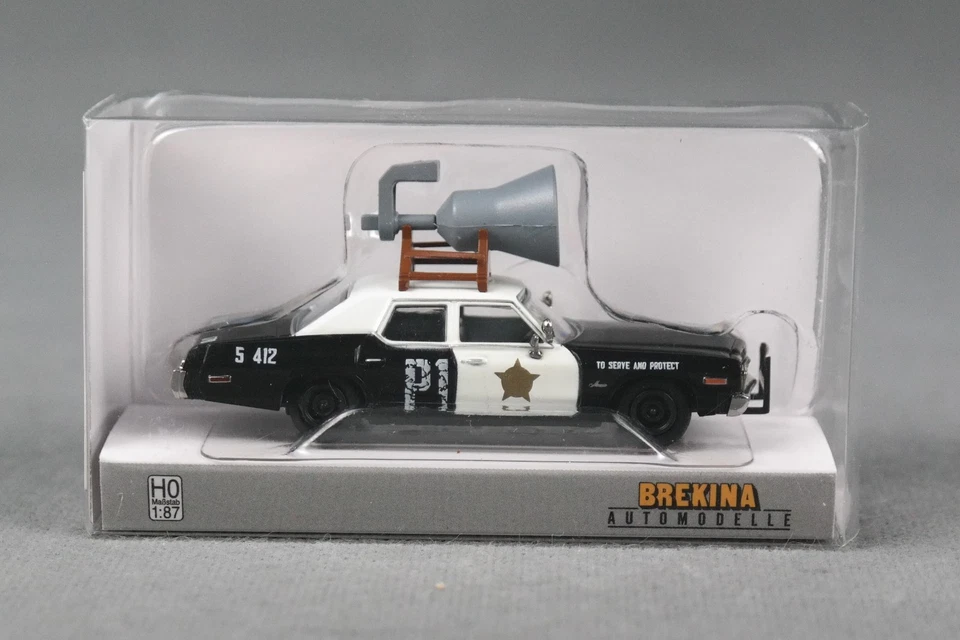 BREKINA 18154 H0,1:87 Dodge Monaco J&E Bullenschaukel mit Lautsprecher NEU 2025!