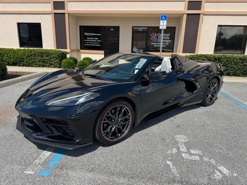 2026 Black Chevrolet Corvette   | C8 Corvette Photo 3