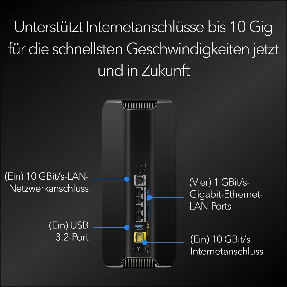 NETGEAR Nighthawk RS700 Tri-Band WiFi 7-Router - Bild 4 von 4