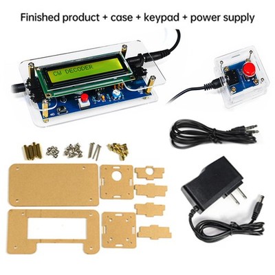 Trainer Morse Code Decoder Keyer Interpreter DIY Electronic Component Kit
