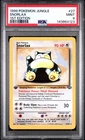 POKEMON SNORLAX 1999 JUNGLE #27 1ST EDITION PSA 9