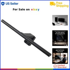 LED Monitor Light Bar Black Ultrawide Brightness Eye-Care Adjustable USB-C