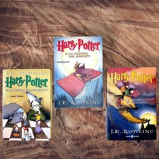 Harry Potter PRIMI 3 Libri SALANI VECCHIA TRADUZIONE PRIMA STAMPA Brossura 