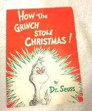 How The Grinch Stole Christmas Dr. Seuss paperback 1957