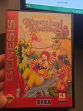 McDonald's Treasure Land Adventure Sega Genesis CIB 