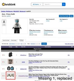 LEGO NINJAGO: Kryptarium Prison Breakout (70591) Incomplete