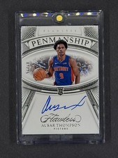 2023-24 Panini Flawless - Flawless Penmanship Ausar Thompson #FPS-AUT /25 Rookie