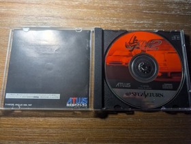 Touge King the Spirits 1+2 Sega Saturn Japanese Game Bundle - CIB, Working!