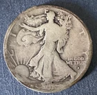 1916-D Walking Liberty Half Dollar 50c - G