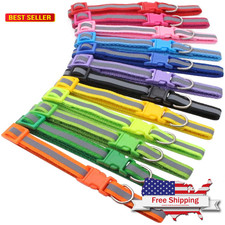 YOY 12 pcs/Set Soft Nylon Puppy Whelping ID Collars - Adjustable Reusable