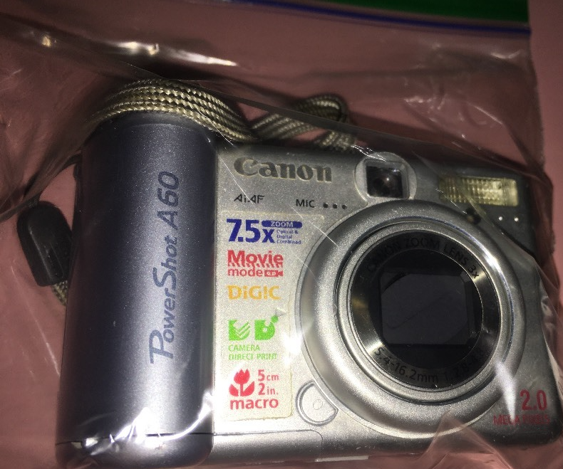 Canon PowerShot A60 Digital Camera 2.0MP 13803025071| eBay