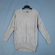 Splendid Women's Long Sleeve Pullover Shirt Gray Size S