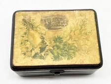 VINTAGE / ANTIQUE BRECON BEACONS JEWELLERY MAUCLINE WARE WOOD WOODEN BOX