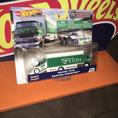 Hot Wheels Team Transport Car Culture Mazda 787B Sakura Sprinter