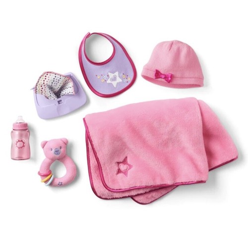 American Girl Bitty Baby 2 SETS Regenbogen SCHLAFDECKE ZUBEHÖR * Neu / LESEN - Bild 2 von 5