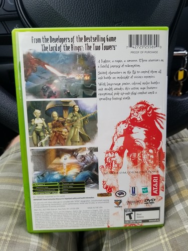 Demon Stone Xbox Game Complete FREE Same Day Shipping - Picture 3 of 3
