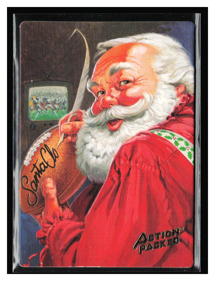 1993 Action Packed NFL Properties Christmas #SC1 Santa Claus | eBay