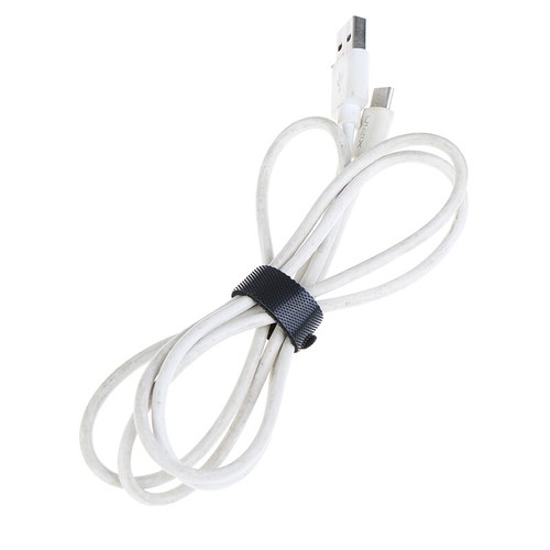 5Pcs/Bag Cable Organizer Wire Winder For Mouse Cord Earphone Cable Managem H.TU - Afbeelding 8 van 11