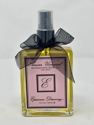 EPICUREN Amour Universal Exquisite Body Oil w/Rose Quartz 4 Oz - New, RARE
