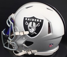 LAS VEGAS RAIDERS NFL Riddell SPEED Full Size Authentic Football Helmet