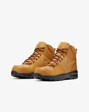 Nike Manoa Leather Outdoor Boots Kids Sizes Wheat/Black BRAND NEW