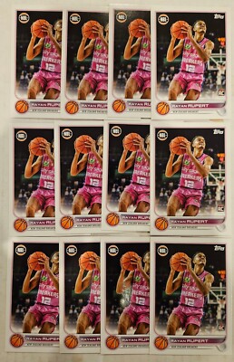 LOT OF 12 - 2022-23 Topps NBL Base #51 RAYAN Rupert Portland Trailblazers 