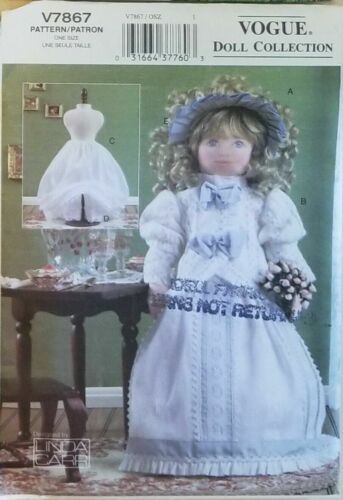 Vogue Doll Clothes Sewing Patterns 18" American Girl + Other sizes 160 U-Pick - Picture 56 of 115