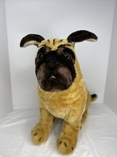 Melissa And Doug Lifelike And Lovable Pug Dog Large Plush Stuffed Animal 20in