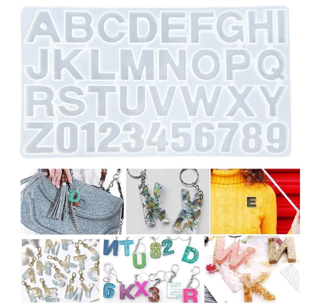 Moldes De Silicona Para Resina Llaveros Kit Joyeria Hacer Joyas Formas new