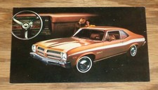 Original 1972 Pontiac Ventura Ii Sprint Postcard 72