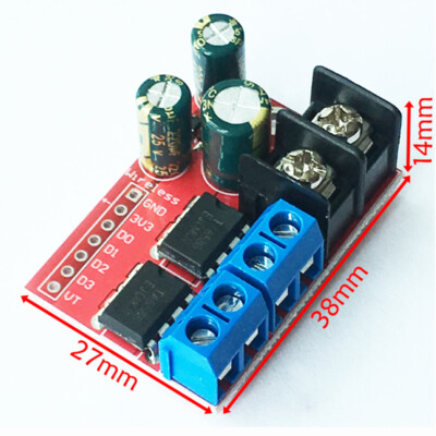 L298N Dual H Bridge Stepper Motor Driver Controller Board Module - UK